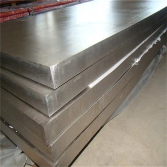 ASTM B265 titanium plastinka