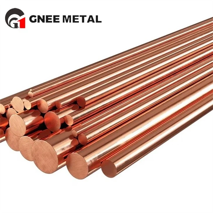Straight Round Copper Ground Rod
