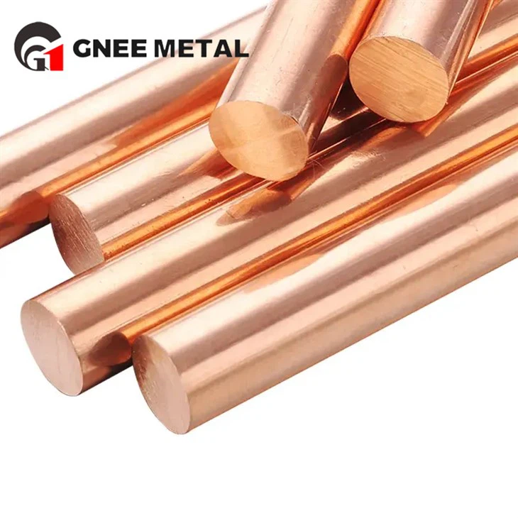 T2 Pure Round Copper Rod